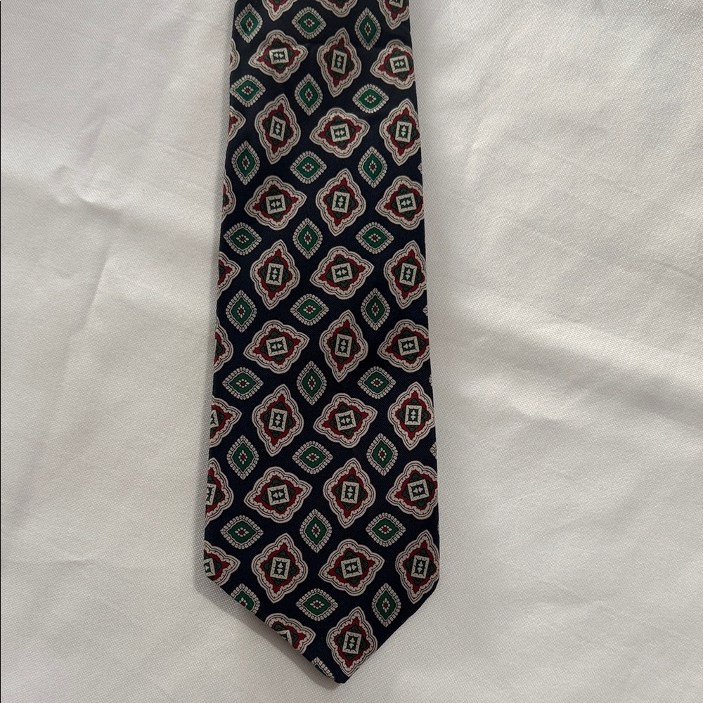 Elegant Holiday Patterned Men's Tie